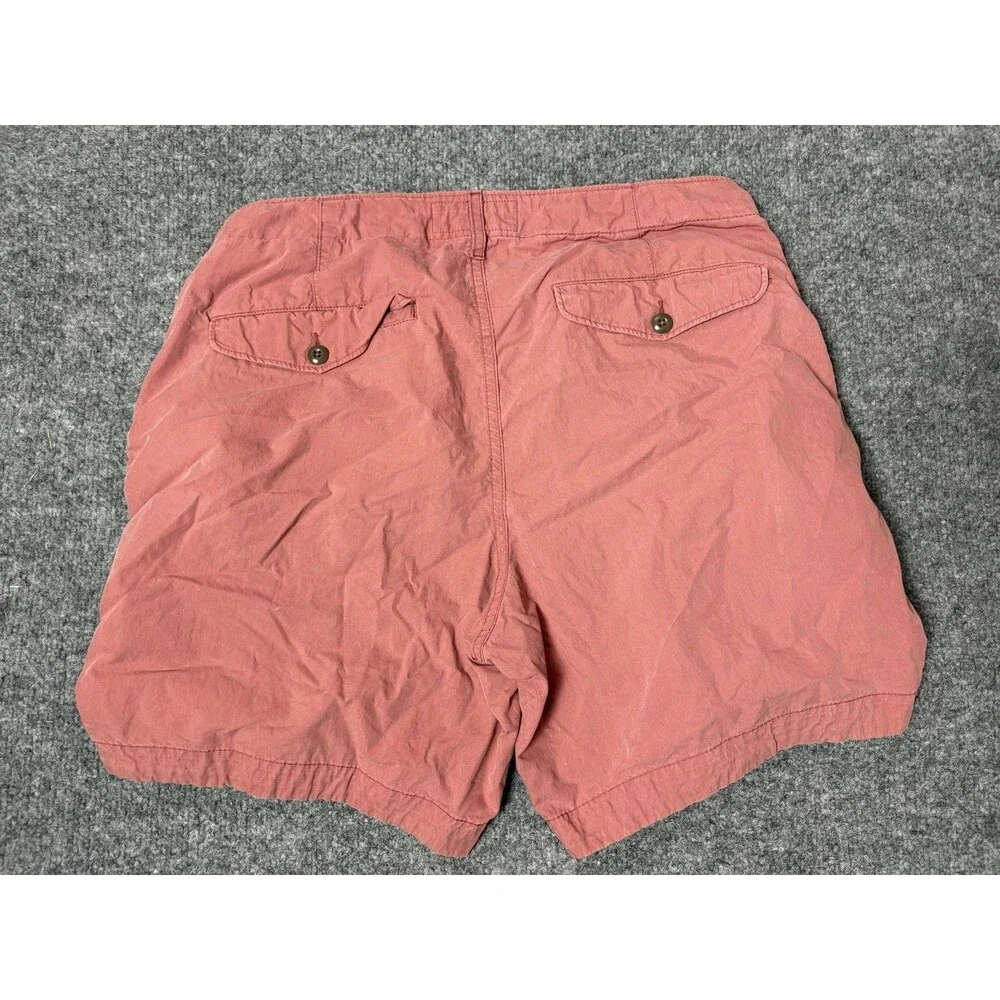 Abercrombie & Fitch Chino Shorts Mens 32 Pink Canvas 7